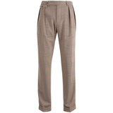 Plaid Performance Wool-Blend Pants