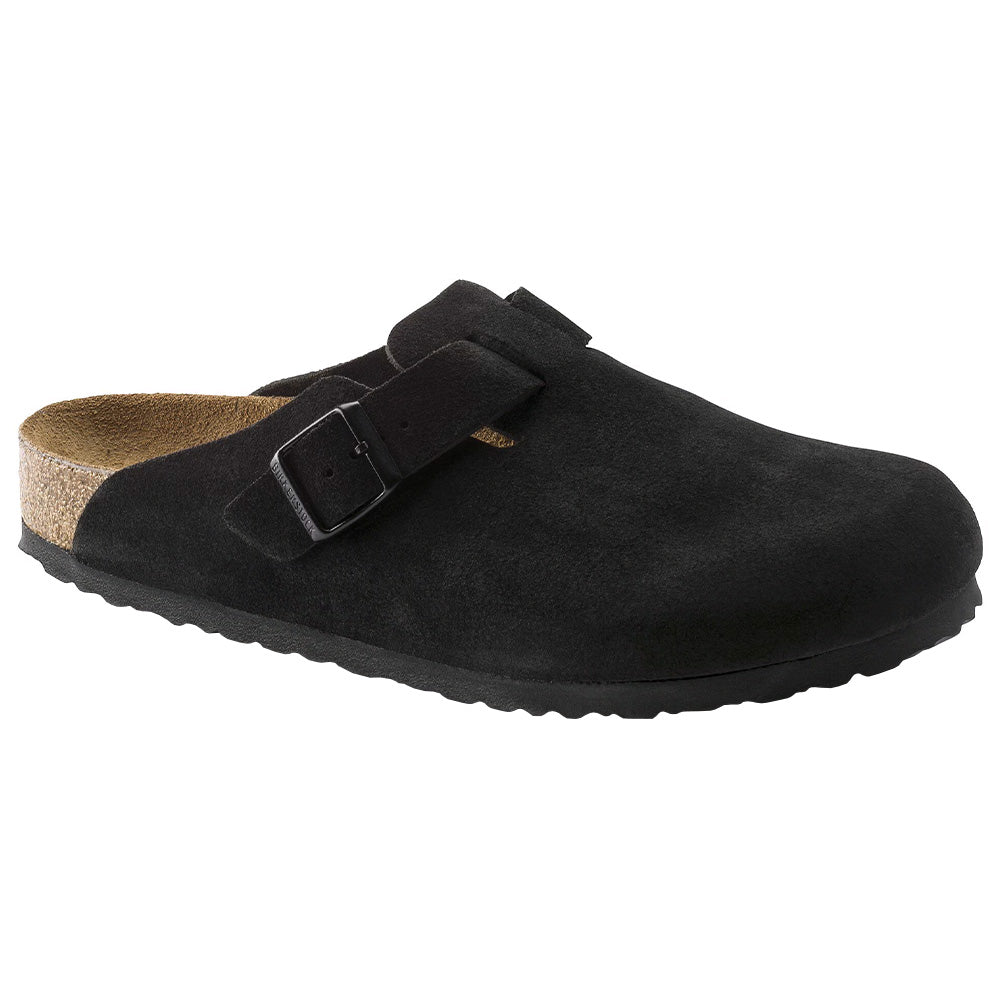 Boston Soft Footbed Suede Leather Shoes - Fairway Styles