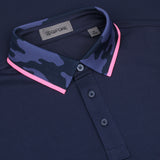 Camo Collar Performance Pique Polo