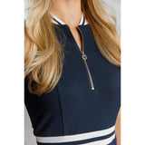 Women's Rae Skater 1/4 Zip Dress - Fairway Styles
