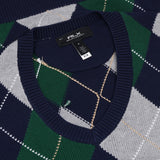 Big Fit Performance Argyle Sweater Vest