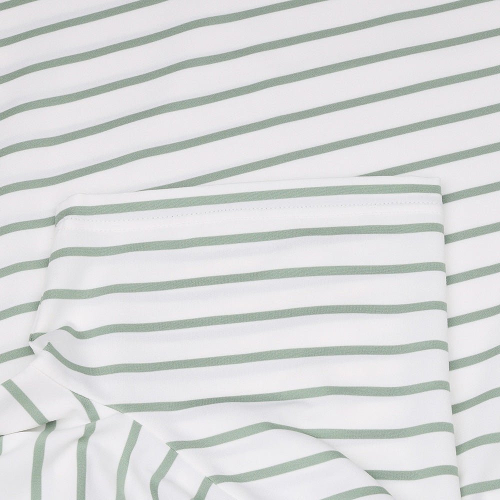 Classic Fit Performance Stripe Polo