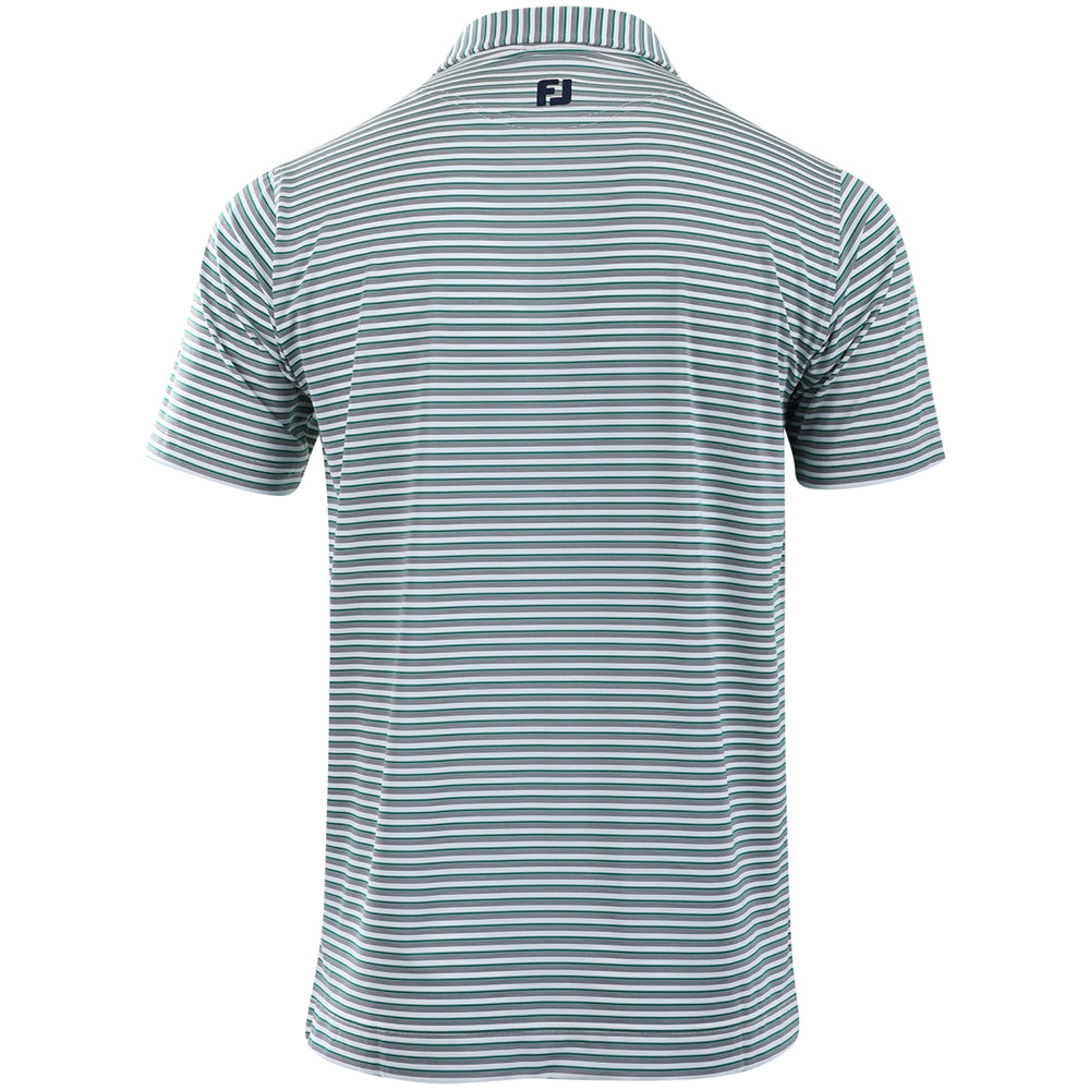 Shadow Stripe Lisle Polo