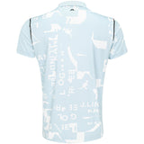 Miro Print 1/4 Zip Polo - Fairway Styles