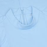 Women's Nylon Sport Sleeveless Mock Neck Top