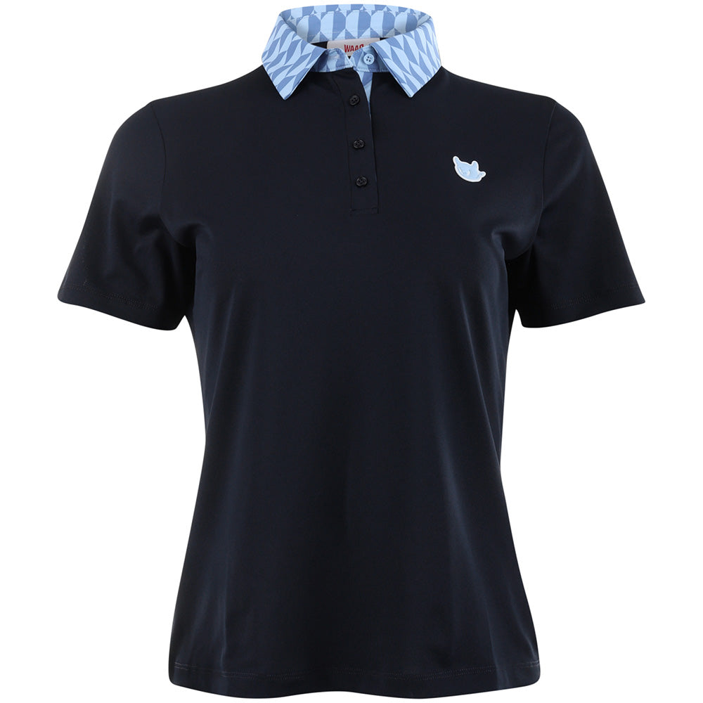 Women's Optic Block Collar Polo