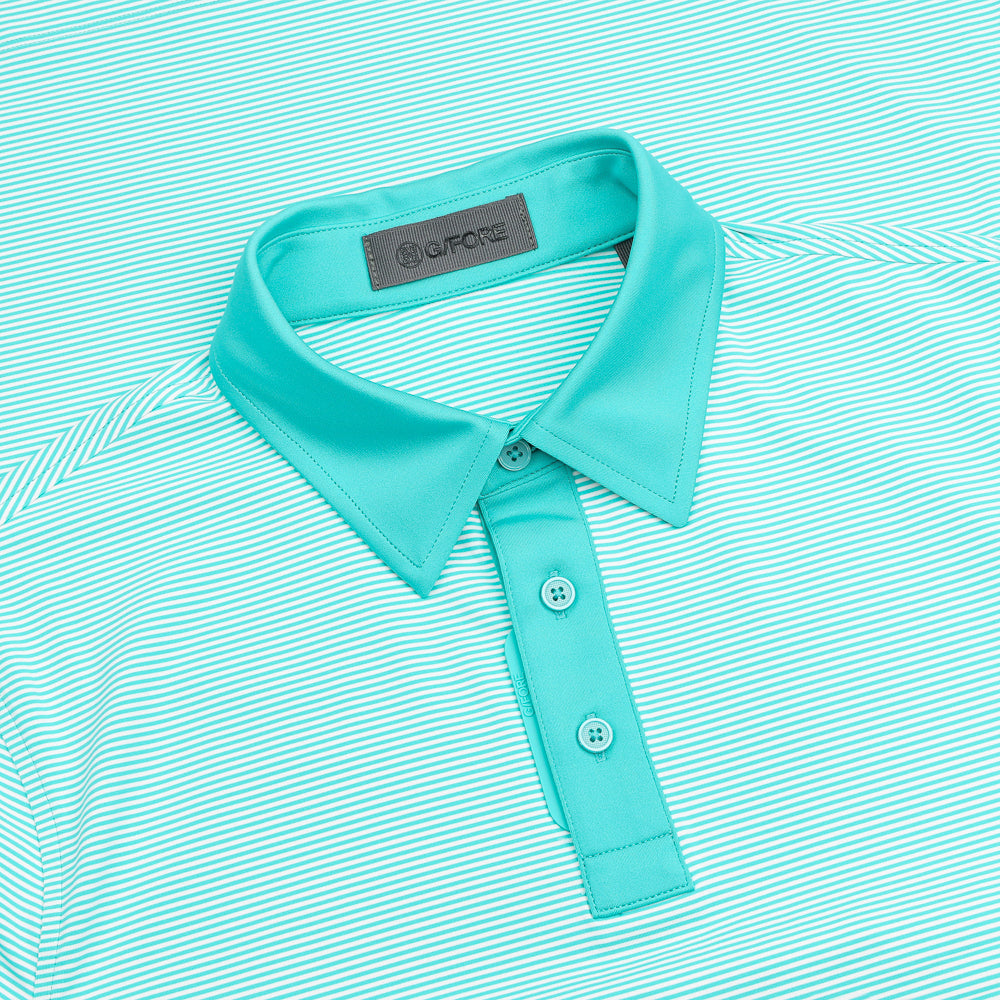 Feeder Stripe Fine Tech Jersey Polo