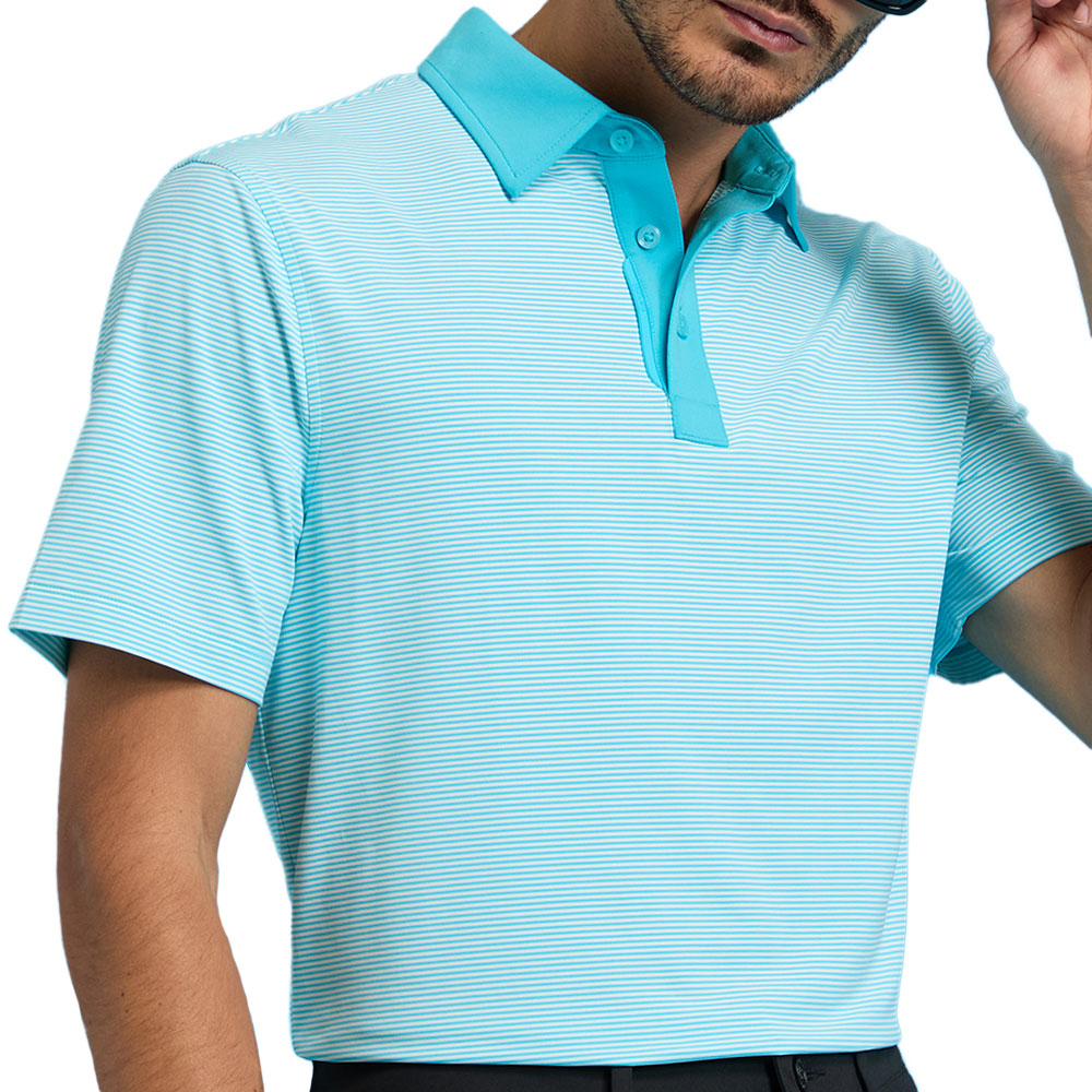 Feeder Stripe Fine Tech Jersey Polo