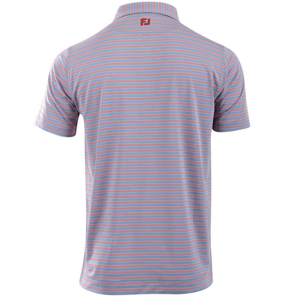 Pinstripe Cluster Stripe Lisle Polo