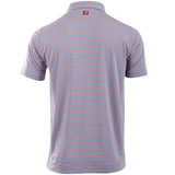 Pinstripe Cluster Stripe Lisle Polo