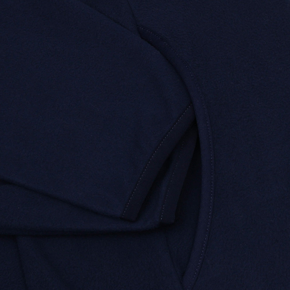 Fleece Mock Neck Pullover