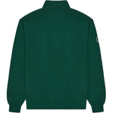Collegiate 1/4 Zip Stand Collar Sweatshirt