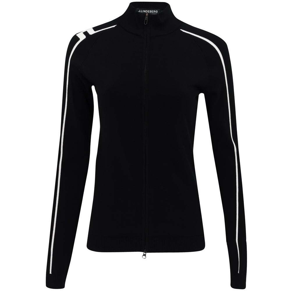 Women's Aubree Knitted Full Zip Sweater - Fairway Styles