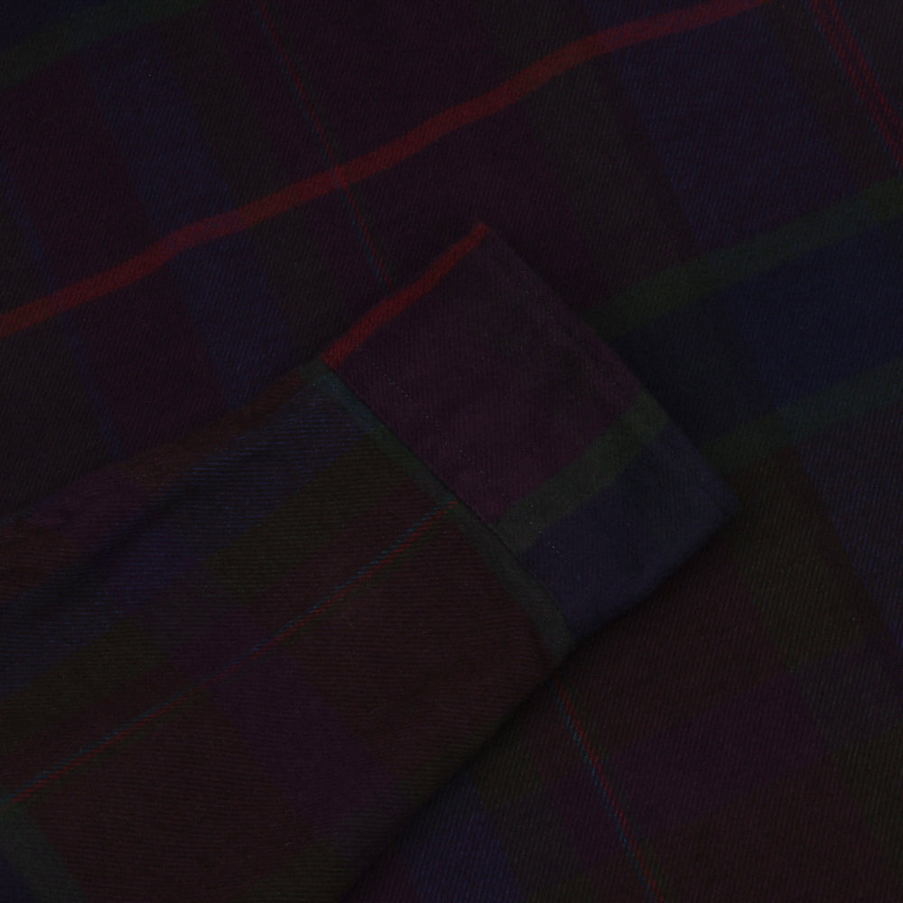 Classic Fit Plaid Twill Long Sleeve Workshirt