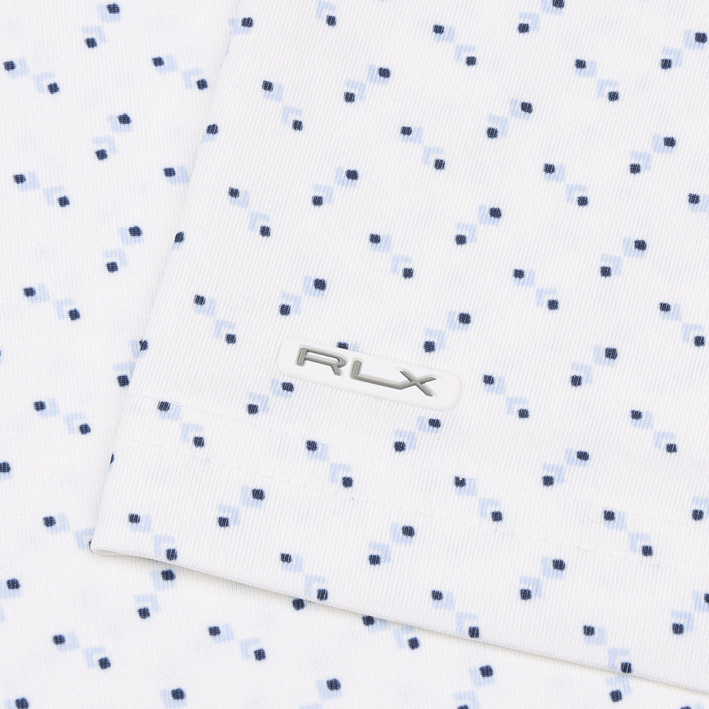 Lightweight Airflow Knit Printed Polo