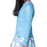 Girls' Linen Play Long Sleeve Henley Shirt