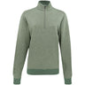 Women's Quilted Double-Knit 1/2 Zip Mock Neck Sweatshirt