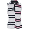 Women's Tech Pique Engineered Stripe Sleeveless Polo - Fairway Styles