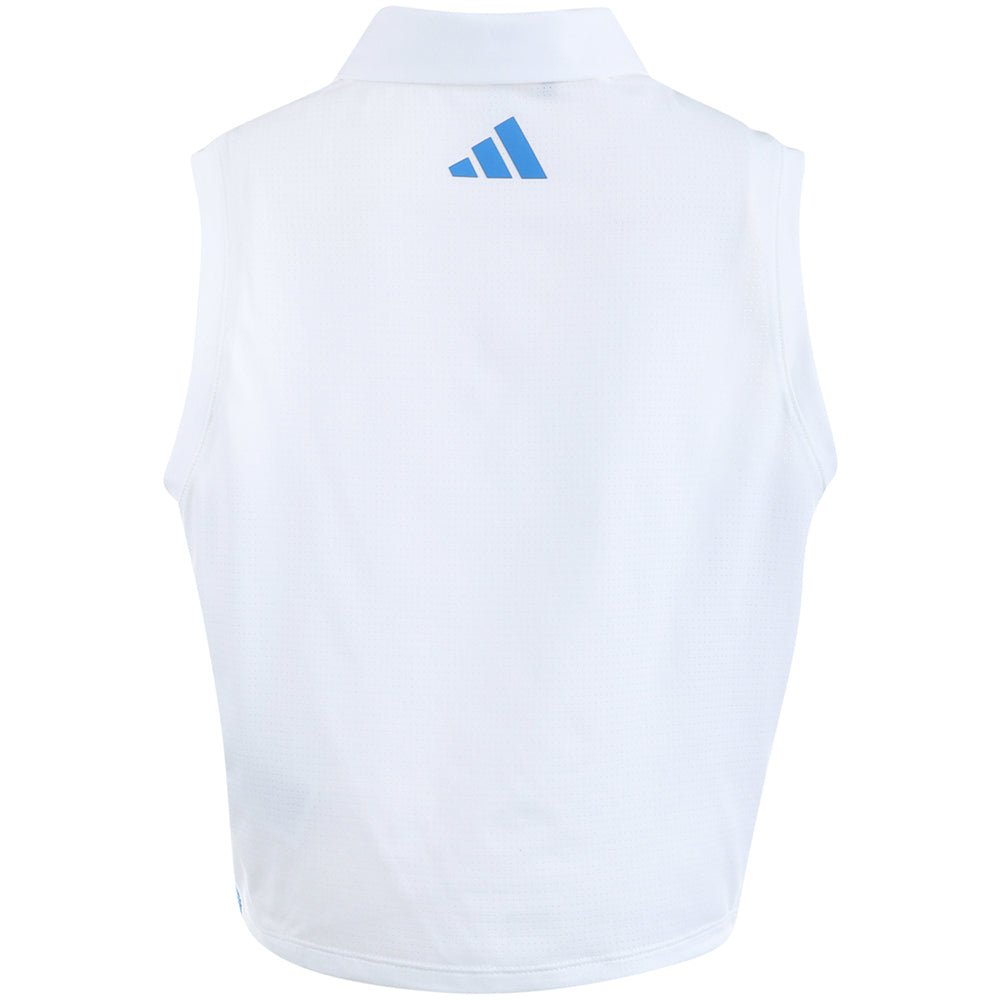 Women's Beyond Crop Twistknit Sleeveless 1/4 Zip Polo - Fairway Styles