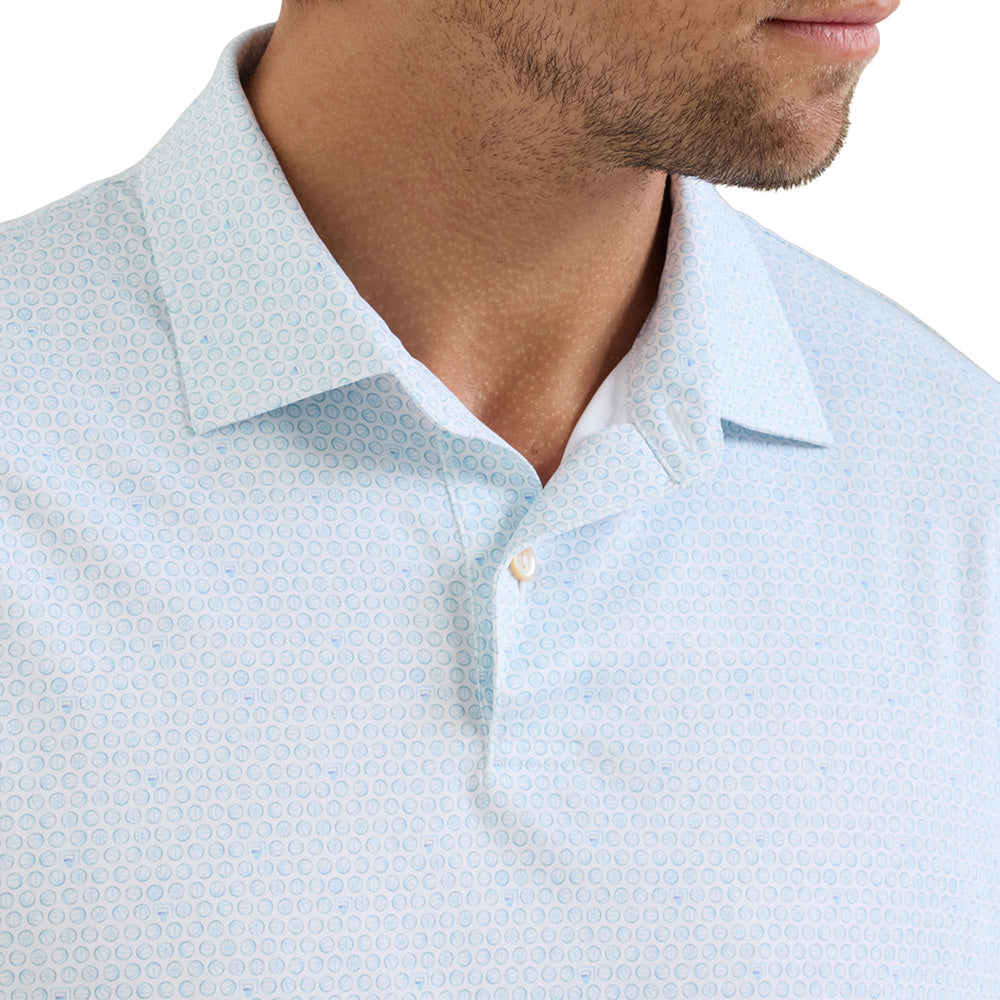 Featherweight Hoops Performance Polo
