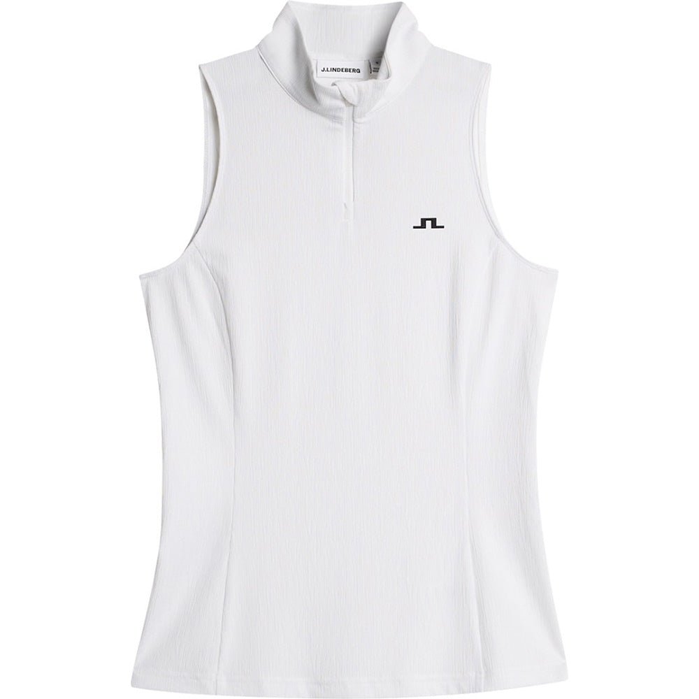 J.Lindeberg Women's Tia Sleeveless 1/4 Zip Mock Neck Top – Fairway
