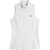 Women's Tia Sleeveless 1/4 Zip Mock Neck Top