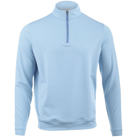 Perth Sugar Stripe Performance 1/4 Zip Pullover - Fairway Styles
