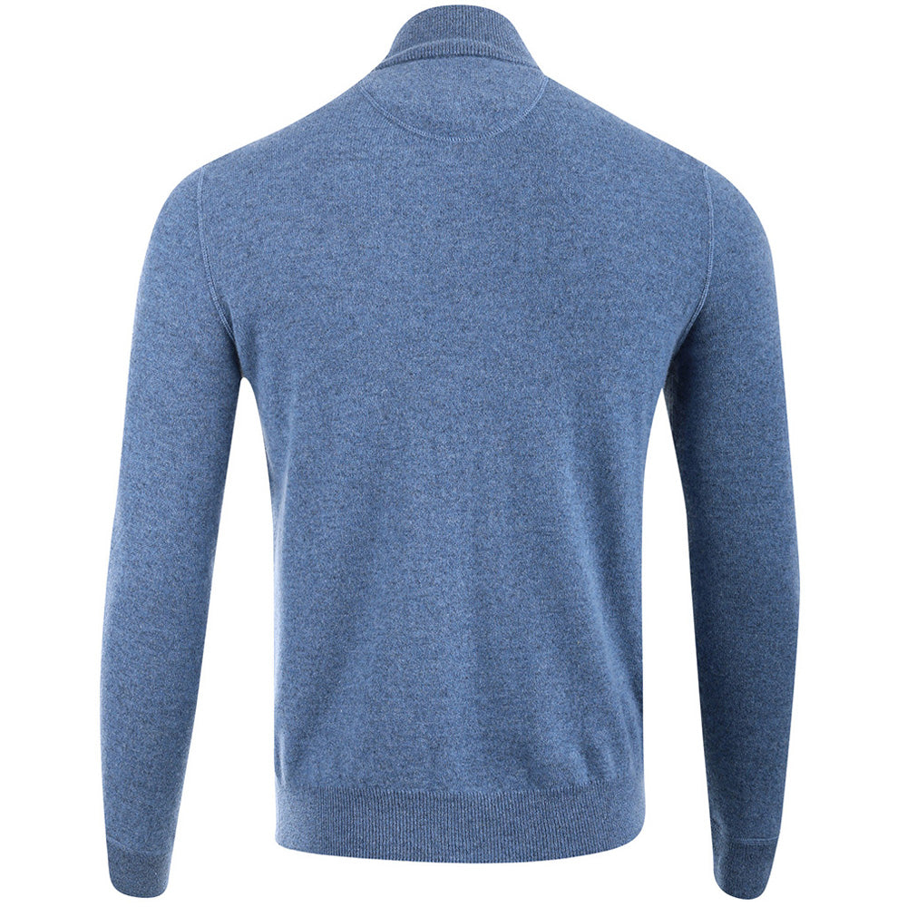 Washable Cashmere 1/4 Zip Pullover