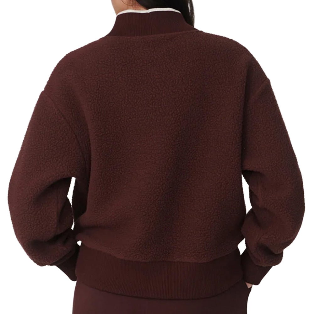 Women's Brenna Button-Neck Fleece Pullover