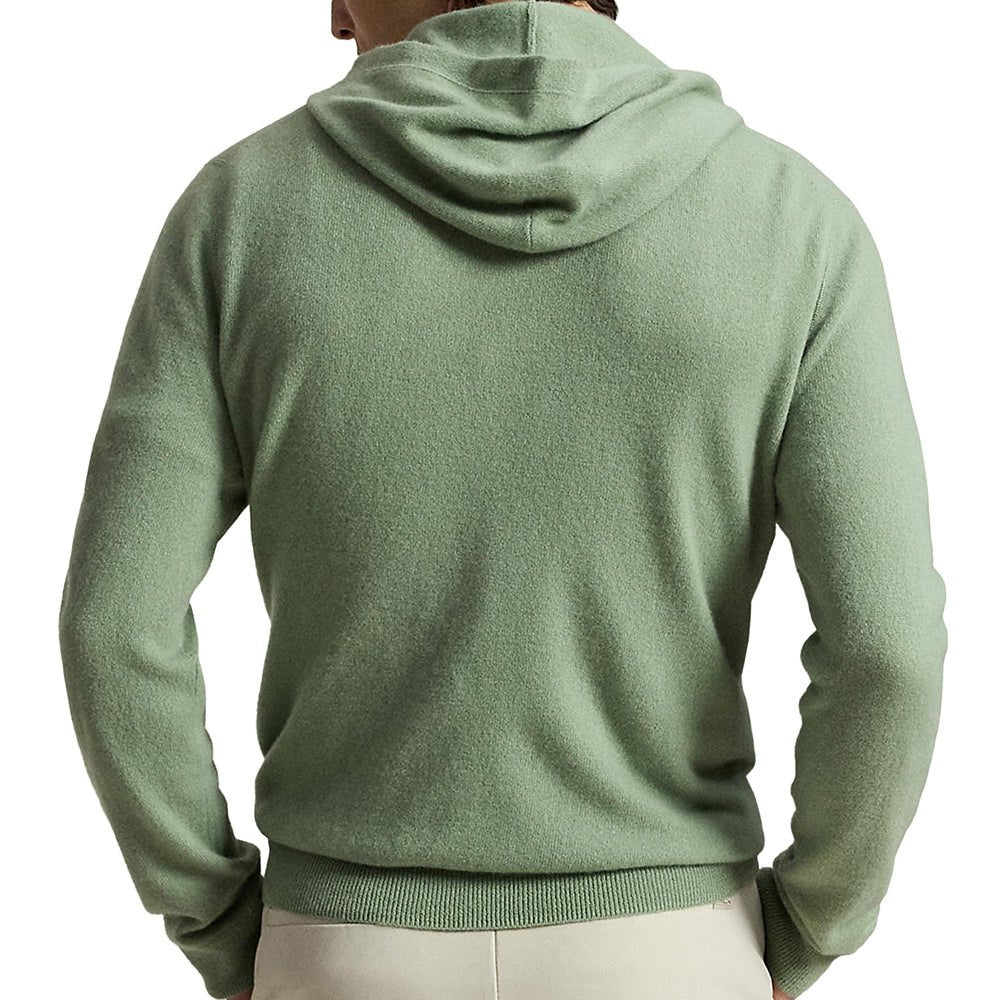 Washable Cashmere Hooded Sweater