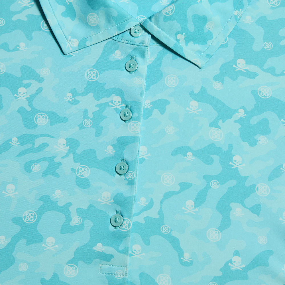 Women's Icon Camo Silky Tech Nylon Sleeveless Polo