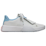 Women's G.112 Perforated Saddle Stripe Spikeless Golf Shoes - Fairway Styles