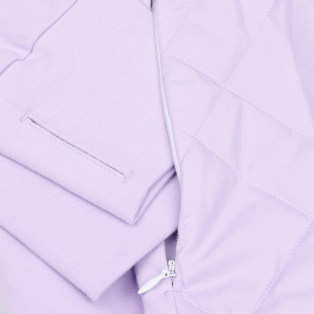 Women's Tech Terry Quilted Cropped Jacket