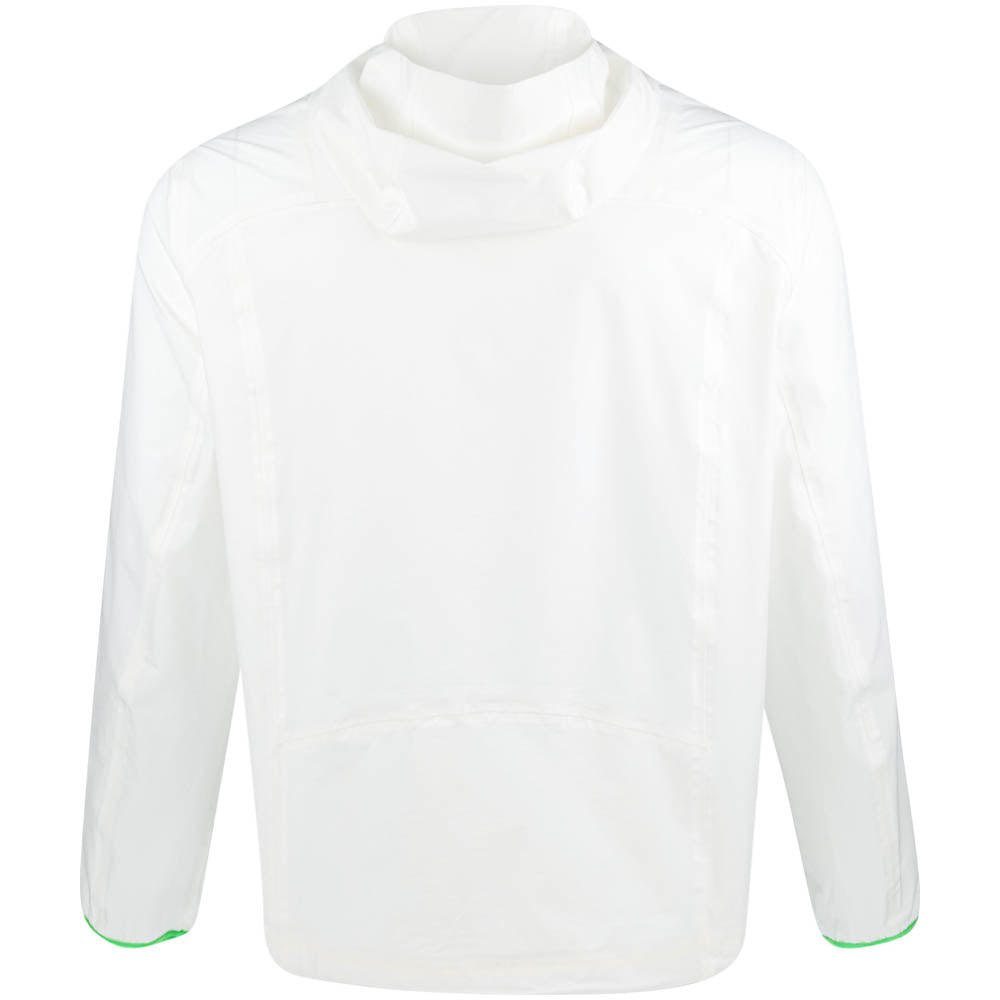 Crinkle Hooded Quarter Zip