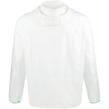 Crinkle Hooded Quarter Zip