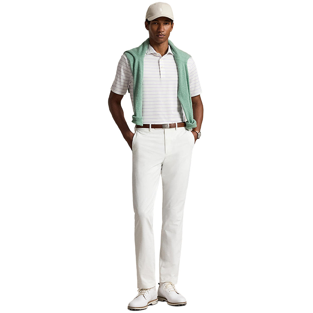 Classic Fit Performance Stripe Polo