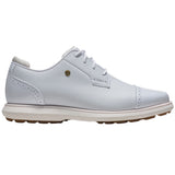 Women's Traditional Cap Toe Spikeless Golf Shoes