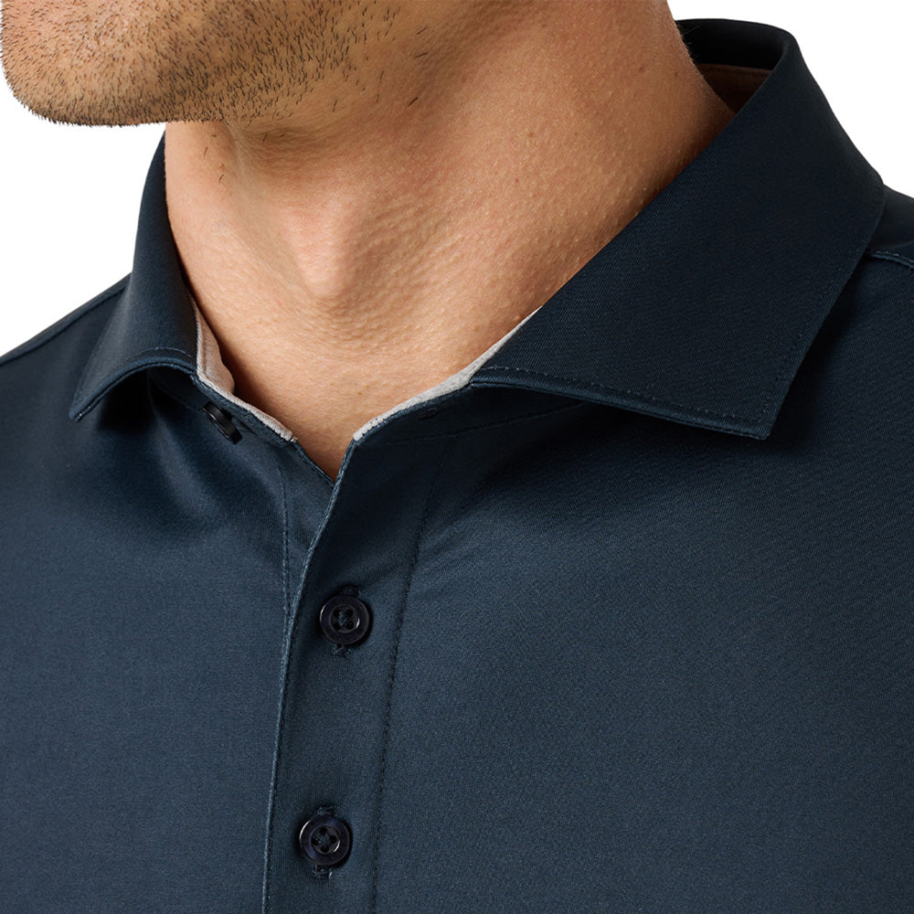 Full Round Color Block Polo