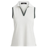 Women's Slim Fit Sleeveless Polo