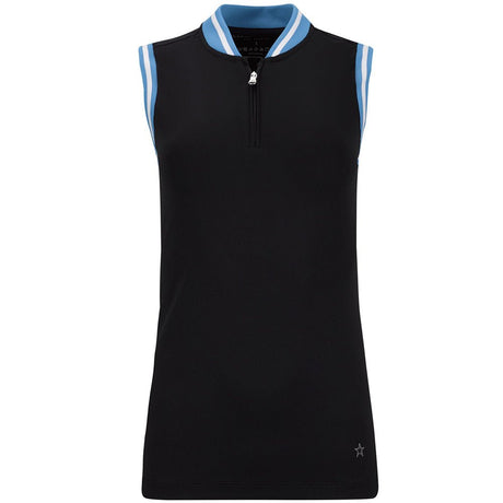 Women's The Bianca Sleeveless 1/4 Zip Top - Fairway Styles