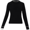 Women's Color Block Merino Wool Sweater