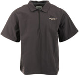 Nylon Short Sleeve 1/4 Zip Windshirt