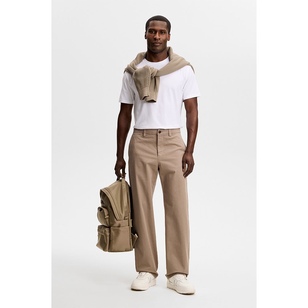 Devyn Straight Cotton Pants