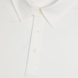 Brushed Cotton Long Sleeve Polo