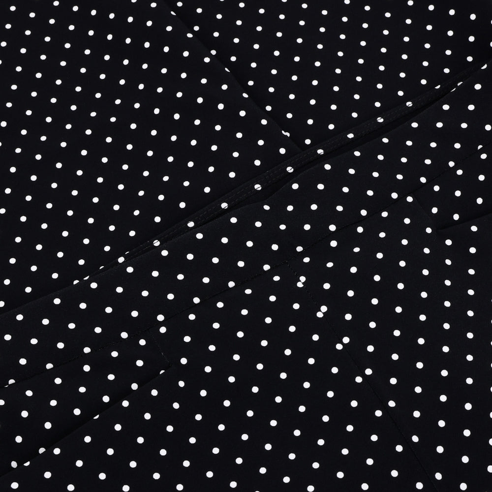 Women's Polka-Dot Stretch-Twill Pants