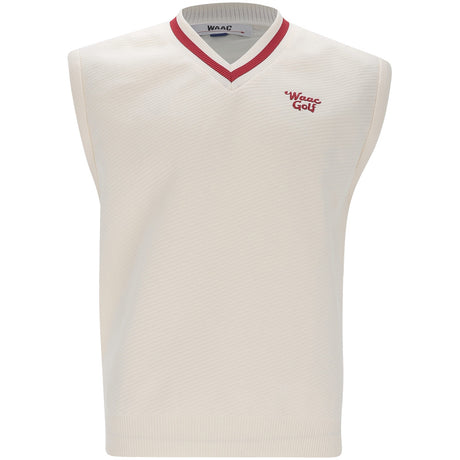 V-Neck Knit Vest