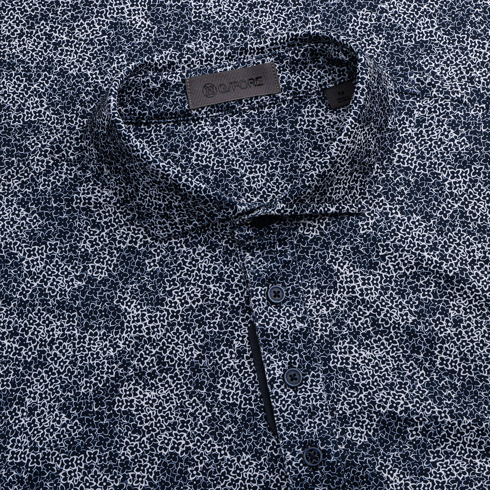 Hydrangea Tech Jersey Polo