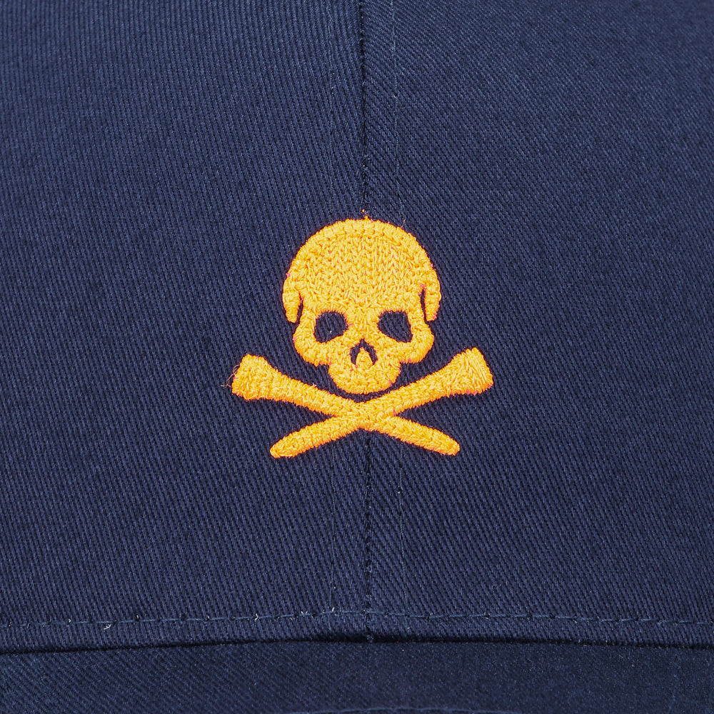 3D Chainstitch Skull And Tees Hat