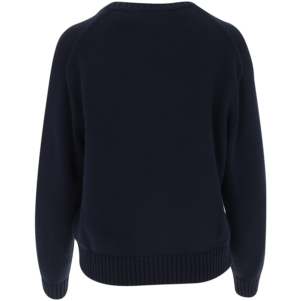 Women's Polo Bear Crewneck Sweater