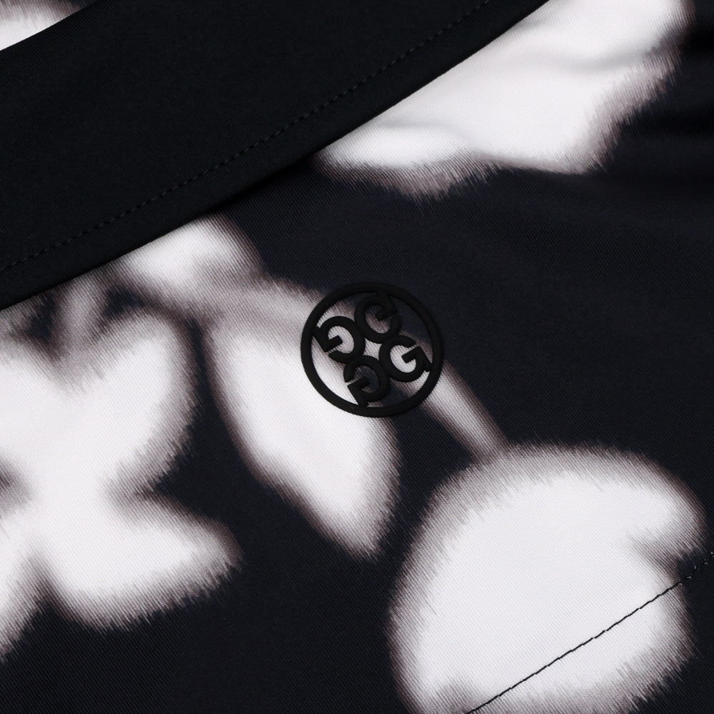 Blur Floral Tech Jersey Polo